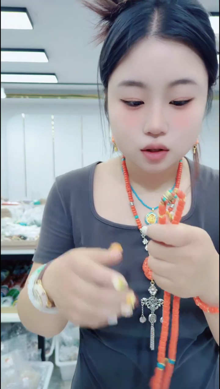 玛瑙/玉髓颈饰合金1333项链