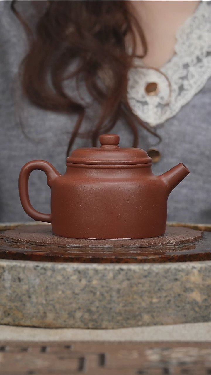 【闪购商品】紫砂茶壶宜兴原矿无添加龙血砂德钟*180cc