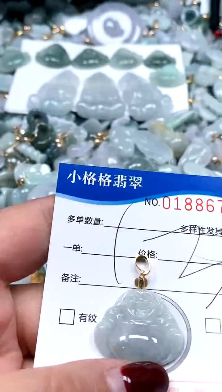 【闪购商品】翡翠颈饰未镶嵌闪购商品0188677
