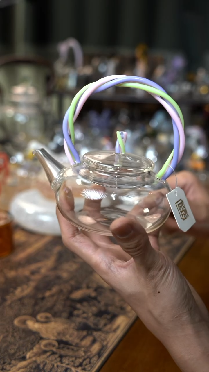 紫藤提梁壶  晶焱金标