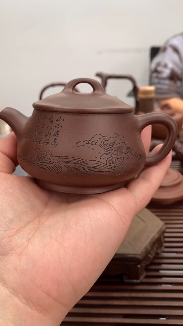 茶壶紫砂福利130毫升影瓢