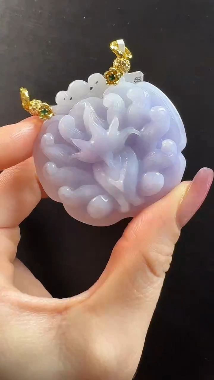 颈饰未镶嵌翡翠九尾