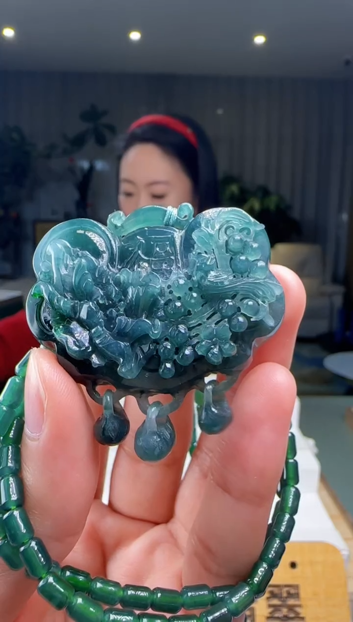 【闪购商品】翡翠吊坠(赠链)未镶嵌多样性发一XM@@WS1SS02256