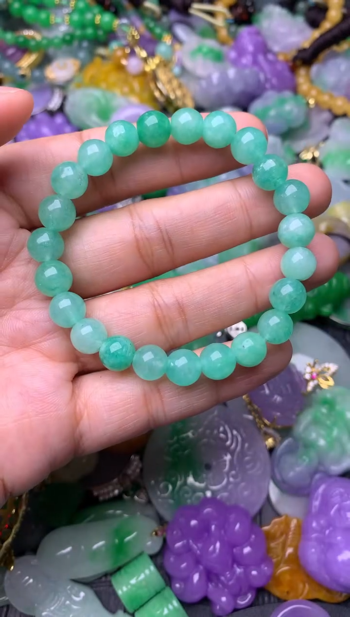 颈饰未镶嵌翡翠缅甸翡翠吊坠