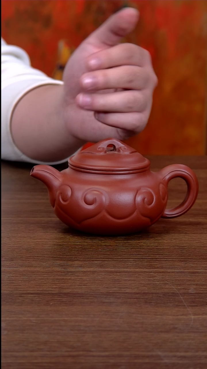 【闪购商品】紫砂茶壶清都.仿古如意.17号
