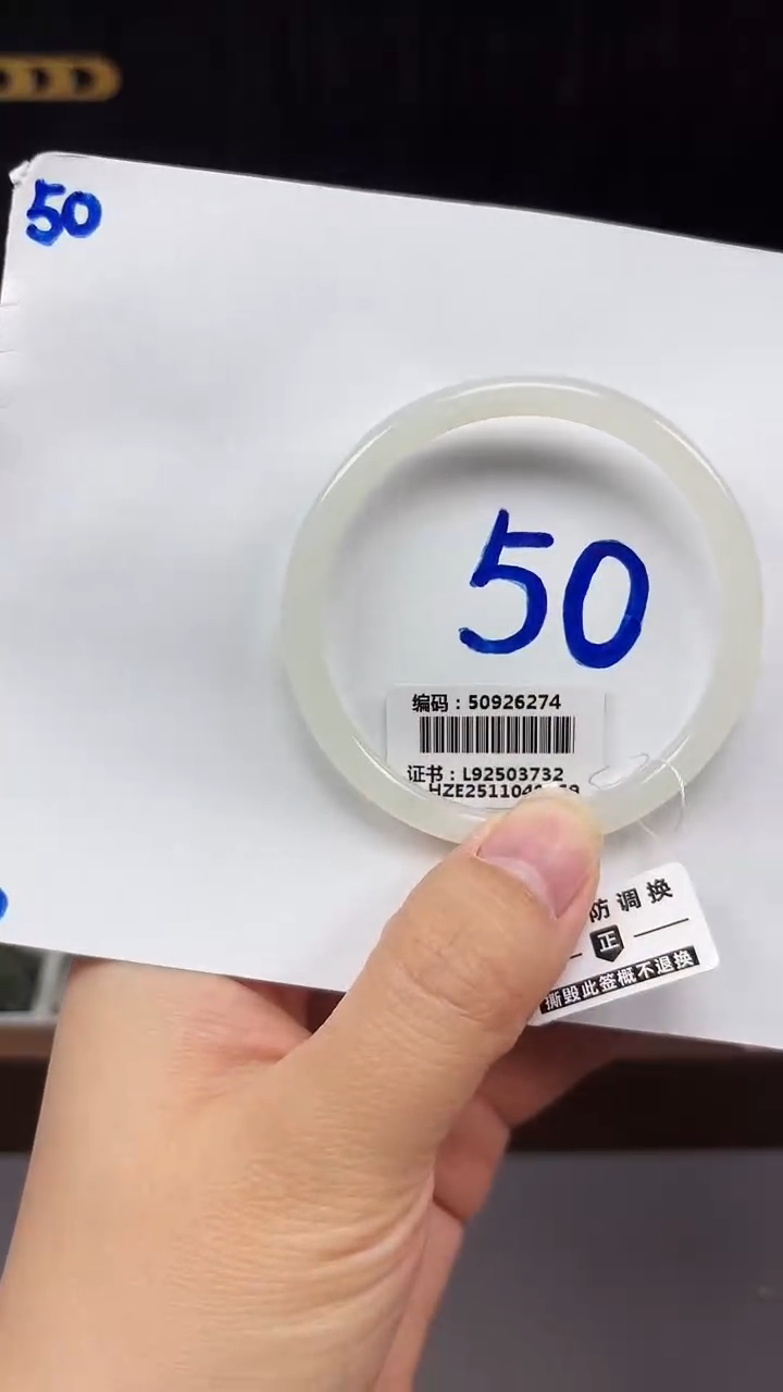 未镶嵌手镯和田玉6274