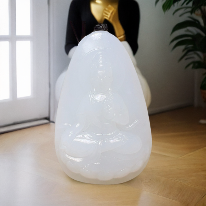 和田玉吊坠(不含链)未镶嵌