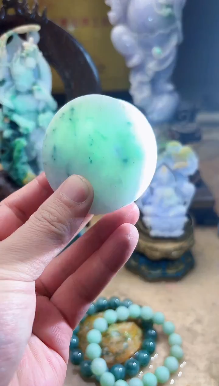 未镶嵌挂件翡翠A货张麦9622