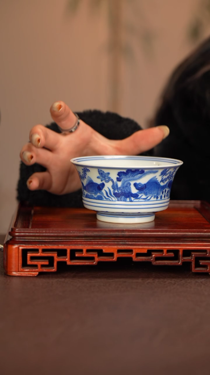 【闪购商品】杯子刘建锋窑景德镇手工手绘陶瓷