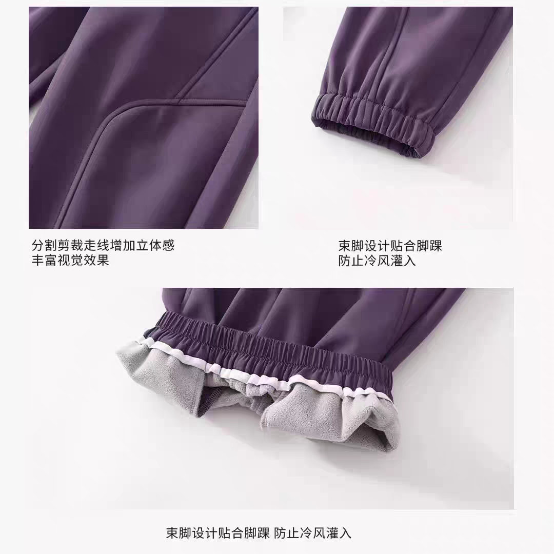 大庆仓儿童三防软壳裤 货号61032402