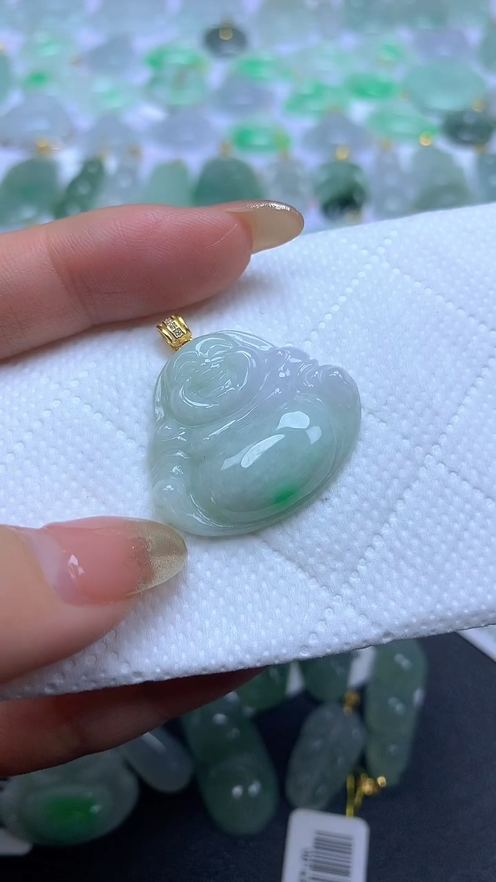 颈饰未镶嵌翡翠A货