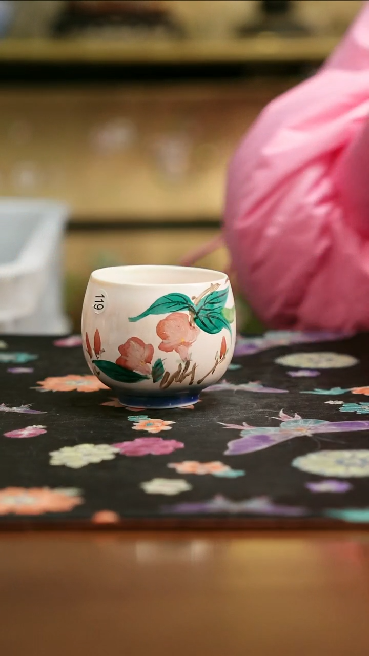 景德镇陶瓷杯碗柴烧多人