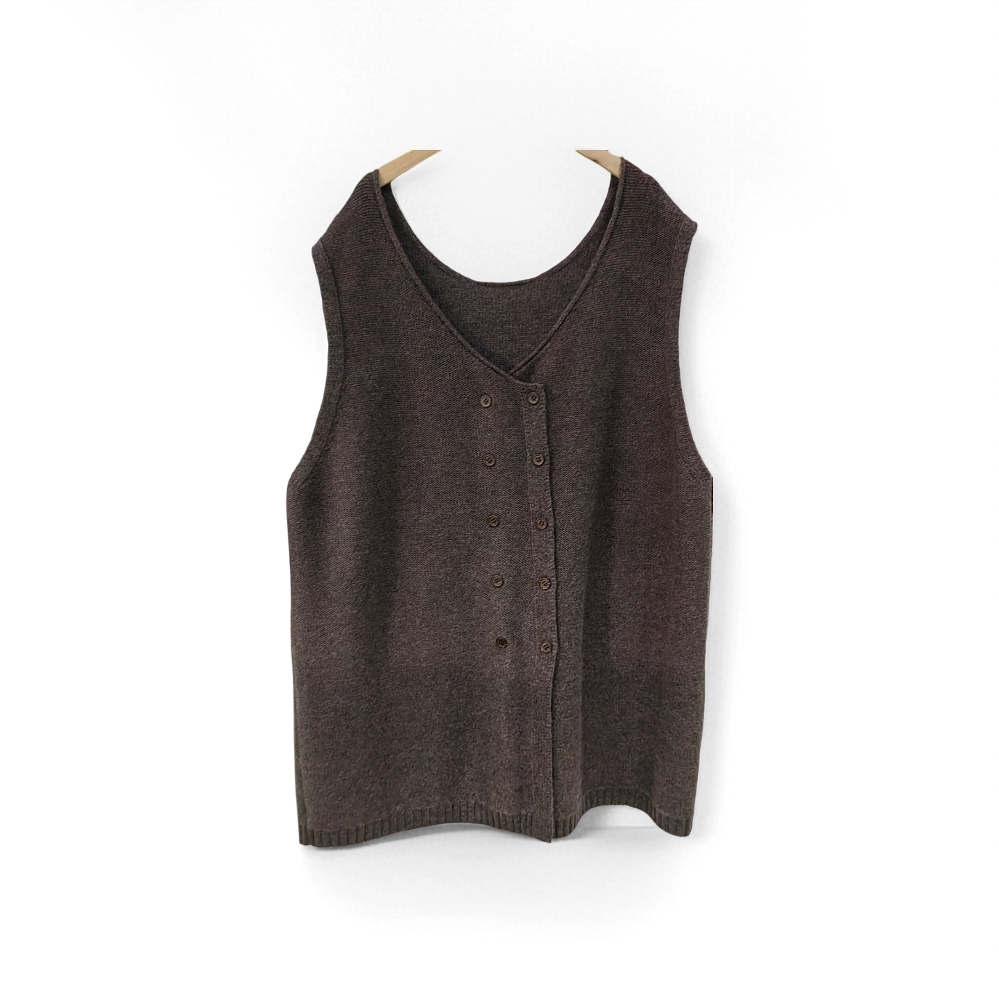 【璇致物】雪国文艺长款背心34109