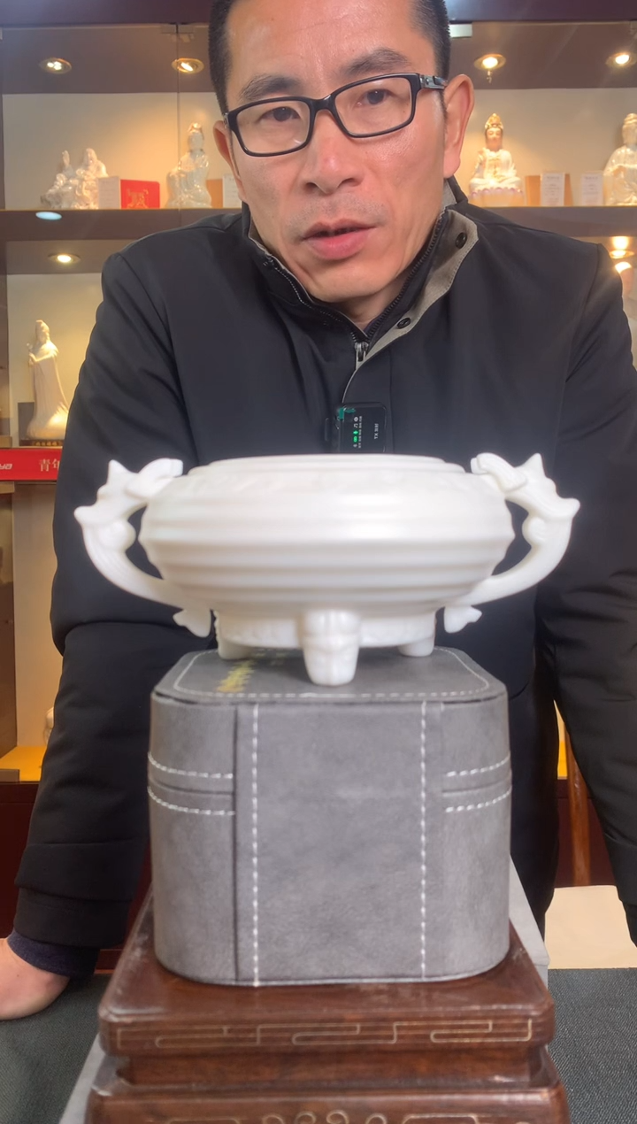 【闪购商品】摆件簋式炉  五谷丰登