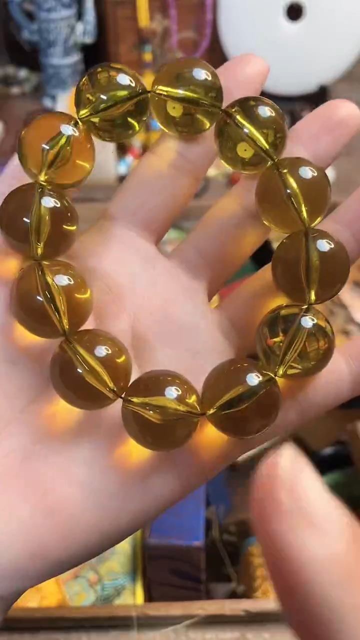 【闪购商品】琥珀手串未镶嵌玉瑞专属精选摆件