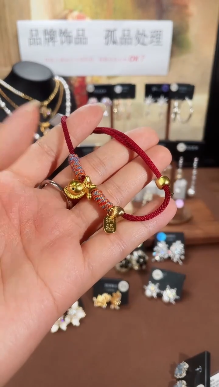 合金925银锆石手链7788