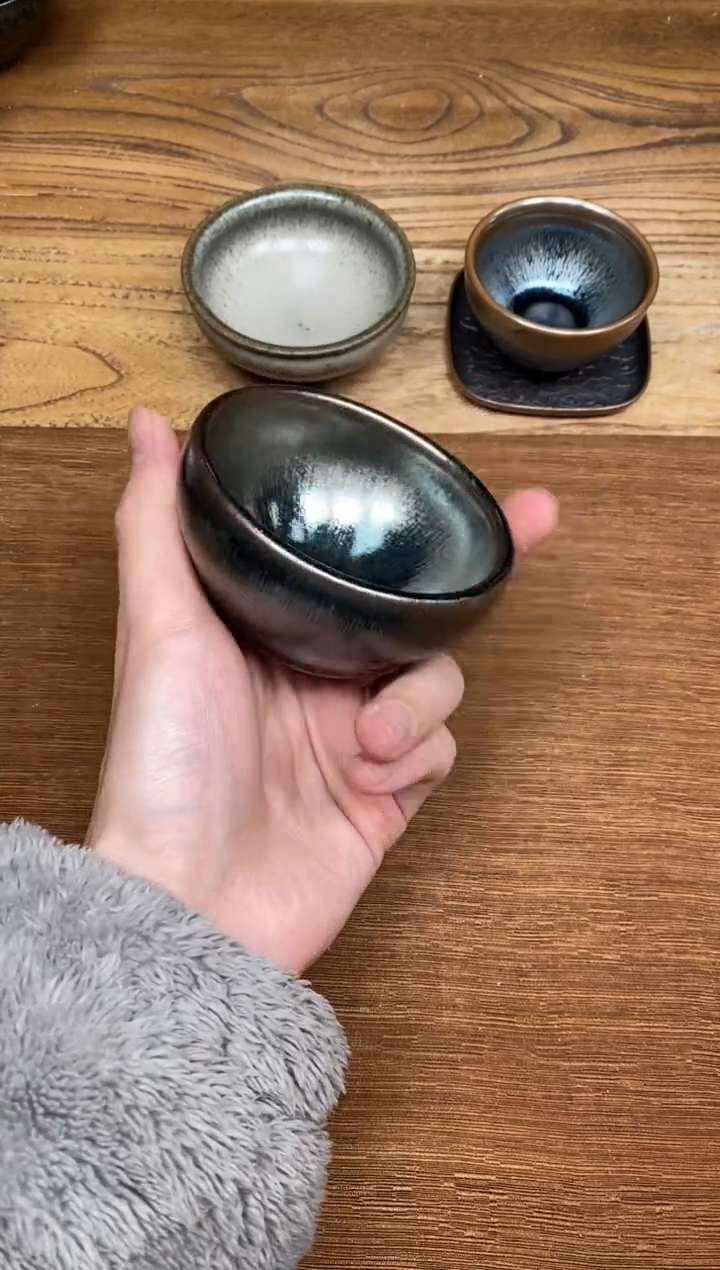 【闪购商品】茶盏银豪钵            