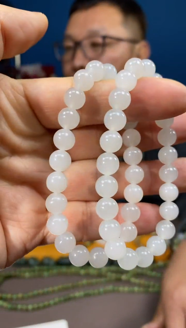 未镶嵌手链和田玉颜色多样性发货拍一发一