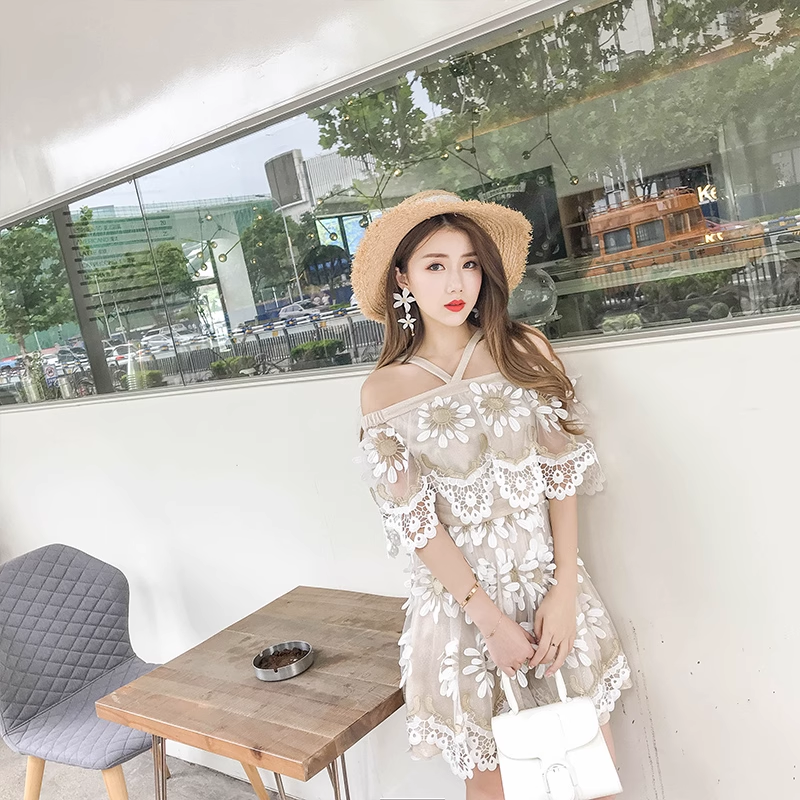 冰冰来了【20246】泰国潮牌文艺立体连衣裙JJJJ