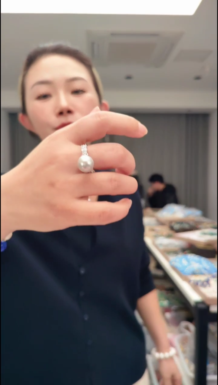 颈饰未镶嵌淡水珍珠2121戒指