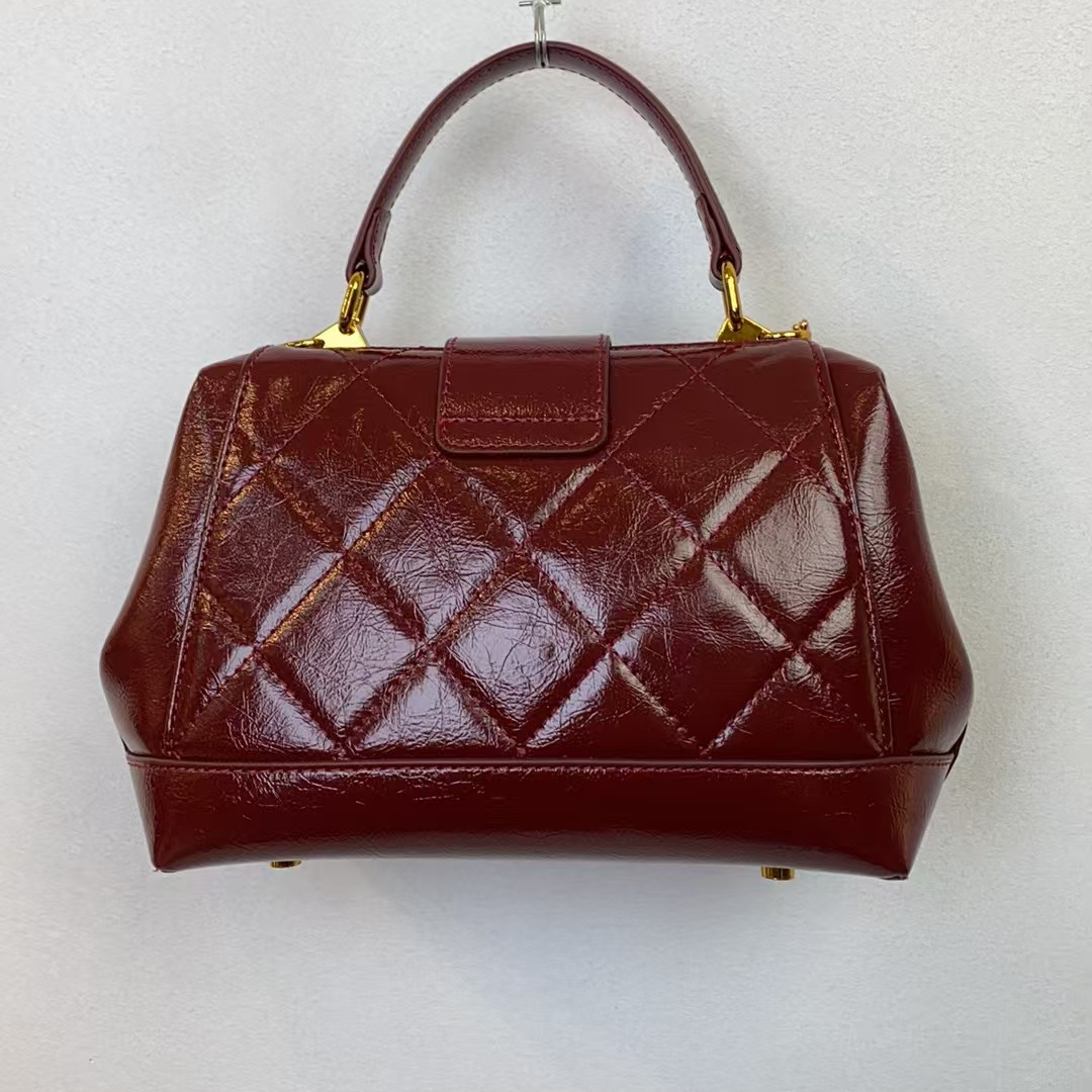 简约百搭高级感2025新大容量女包F6089-1红