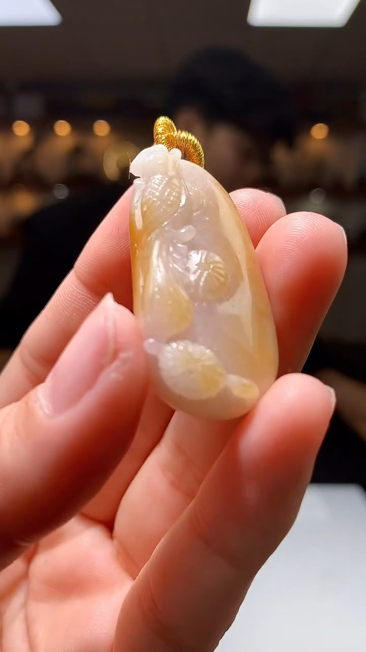 【闪购商品】翡翠颈饰未镶嵌1087hm-jj挂件7