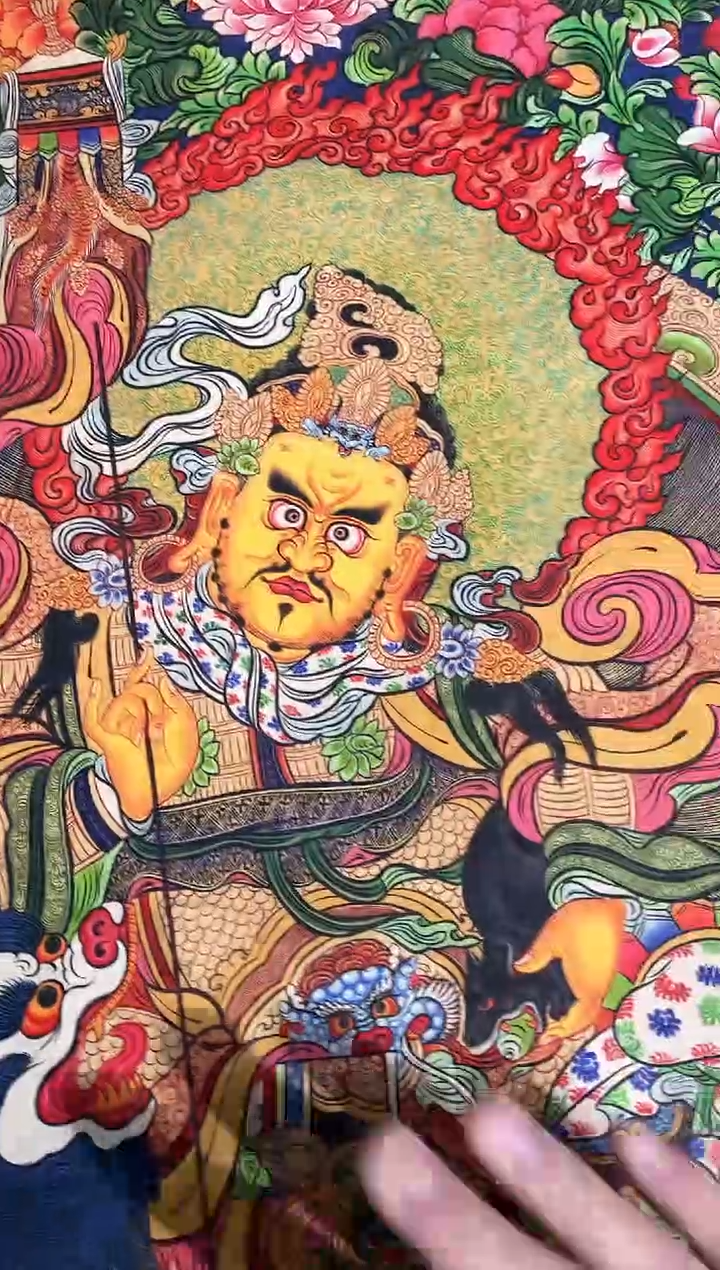 卷轴画天天的唐卡tk160