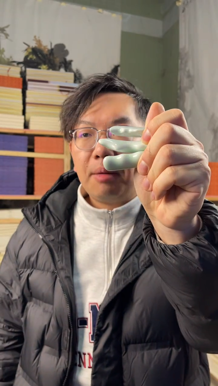 景德镇精致陶瓷笔搁3个组合装