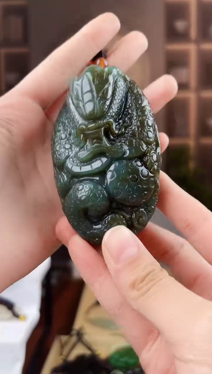 颈饰未镶嵌和田玉拍一发一，多样性发货