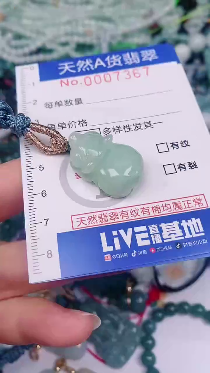 【闪购商品】翡翠颈饰未镶嵌00007367