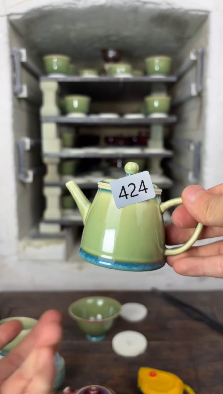 【闪购商品】摆件钧瓷窑变精品茶器