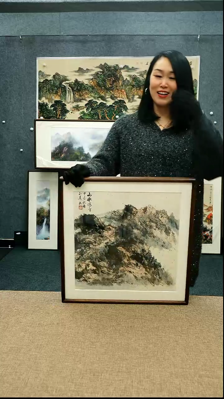 【闪购商品】国画52*52徐正道老师山水