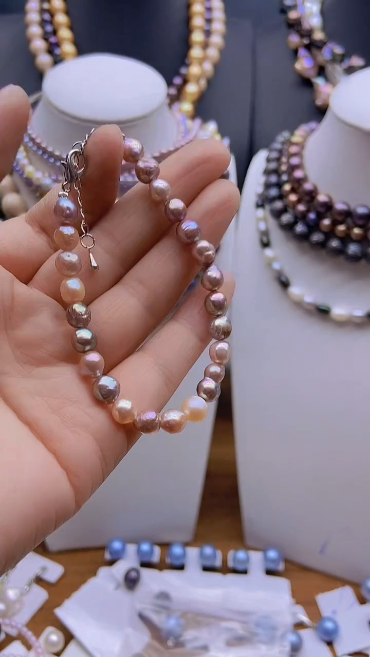 【闪购商品】淡水珍珠颈饰未镶嵌1