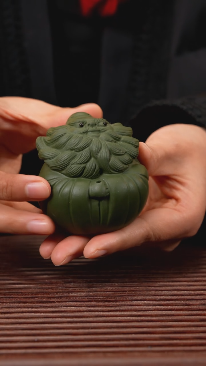 【闪购商品】紫砂茶宠钟馗 香插