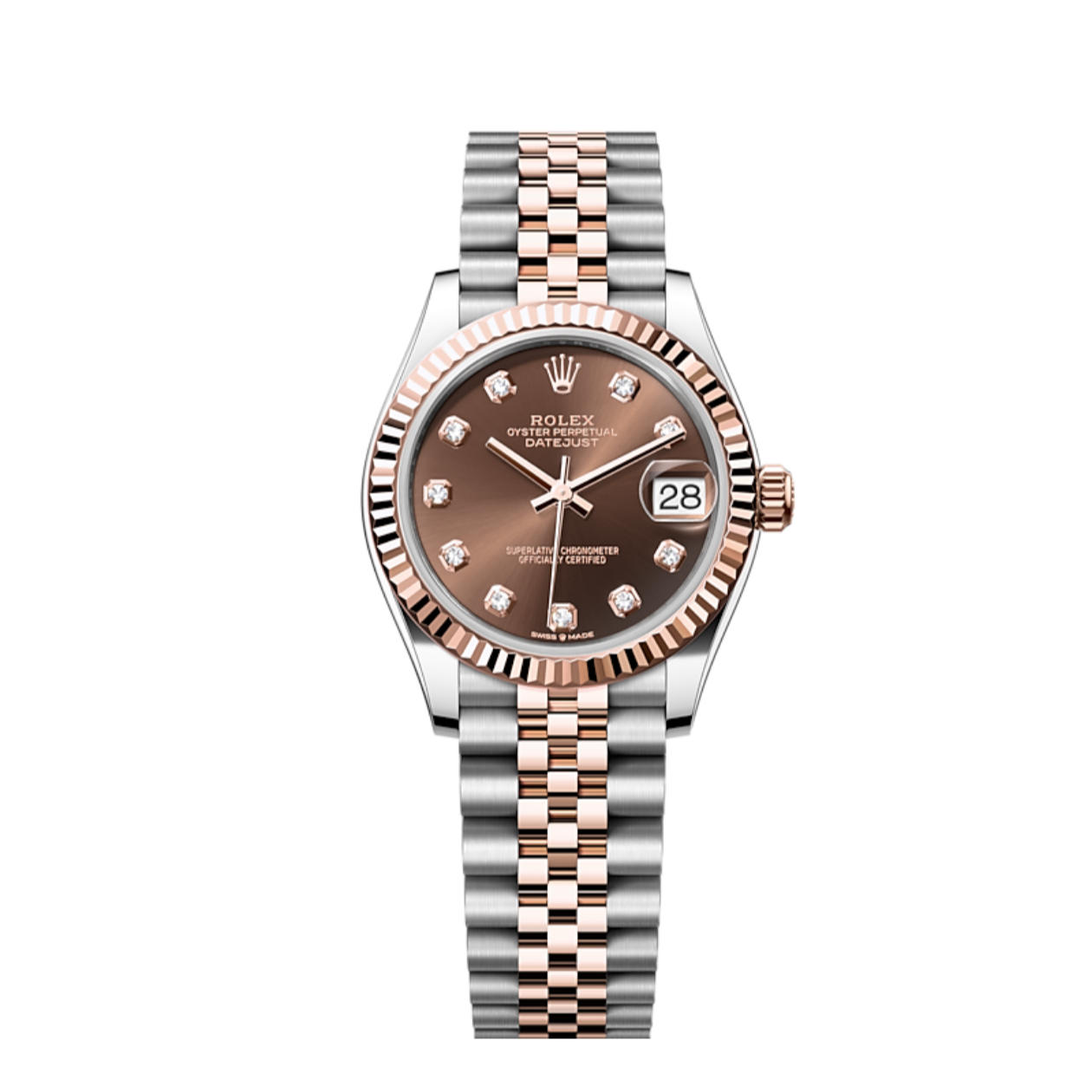 未使用 Rolex/劳力士 日志278271/表径31mm/25年全套/公价122000