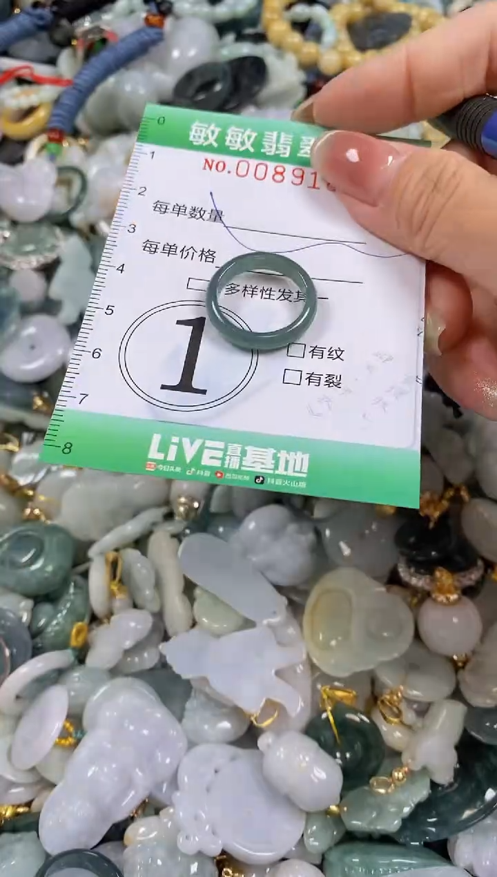 【闪购商品】翡翠颈饰未镶嵌闪购0089189