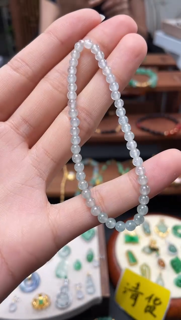 【闪购商品】翡翠套链未镶嵌一个   JK352