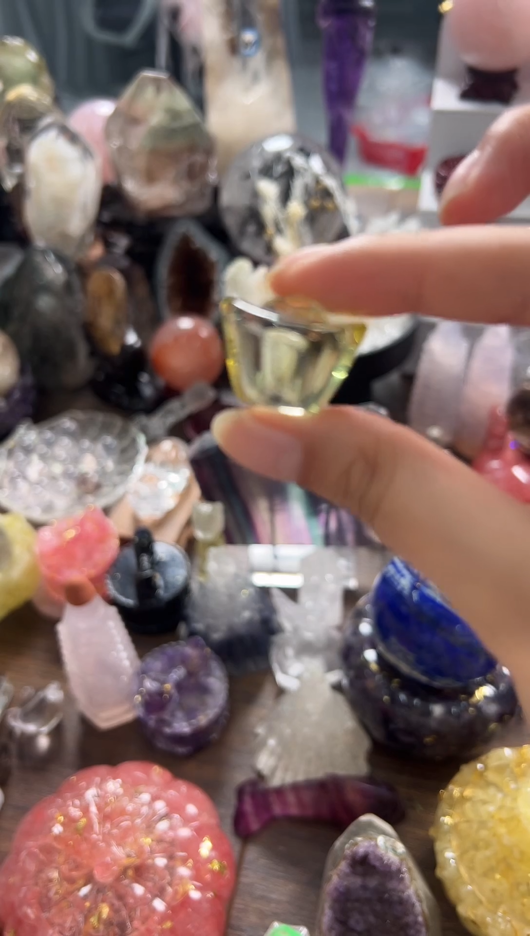 未镶嵌珠宝半成品水晶S097 