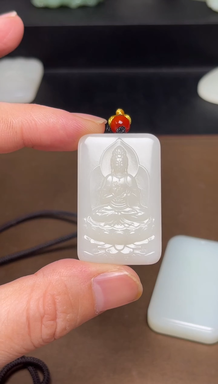 颈饰未镶嵌和田玉15