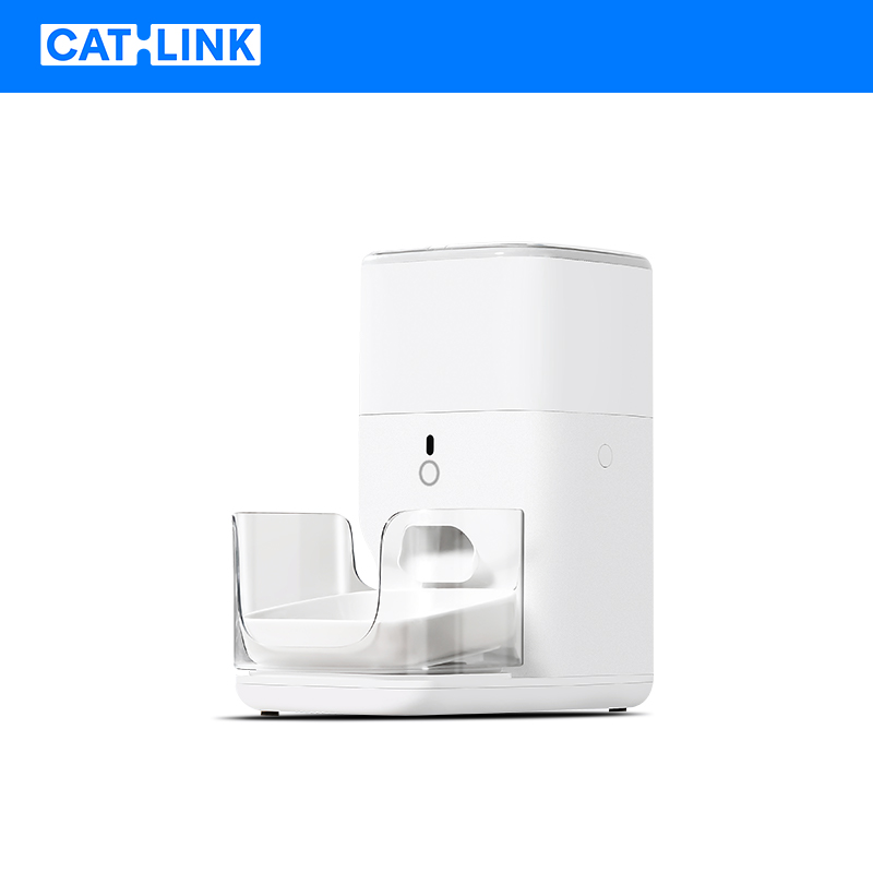 CATLINK自动喂食器超大干湿定时定量远程控制功能