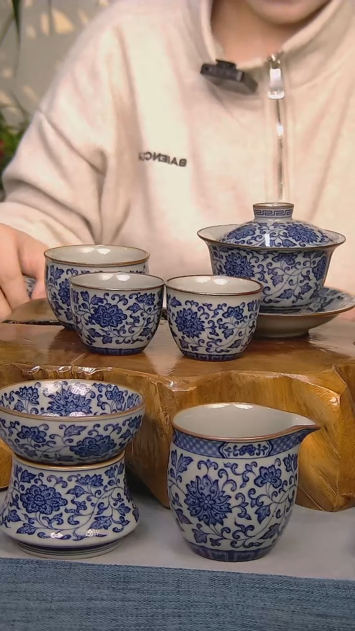 【闪购商品】简装家用款6件套 陶瓷家用茶具系列