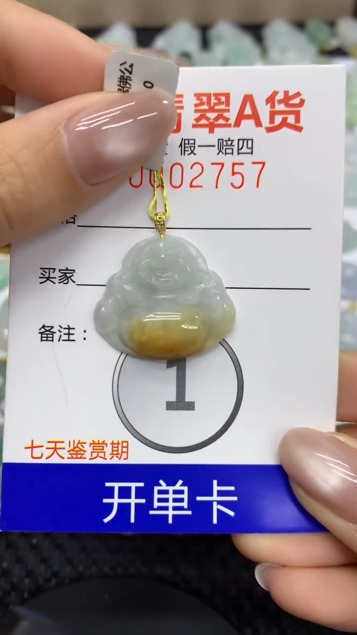 【闪购商品】翡翠颈饰未镶嵌11111111111
