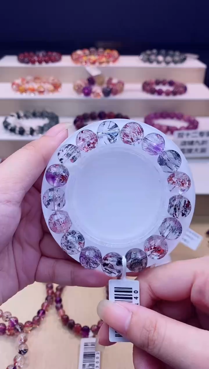 未镶嵌手链水晶毒液超七单圈11m+