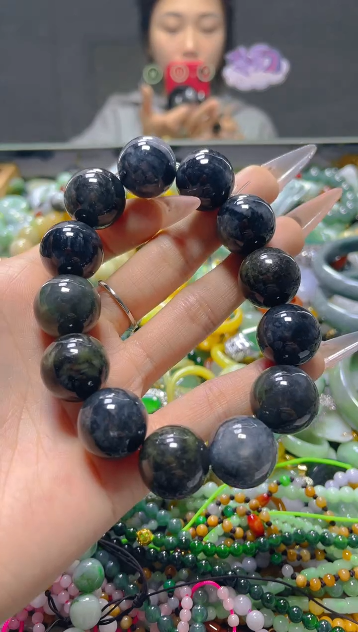 颈饰未镶嵌翡翠17MM