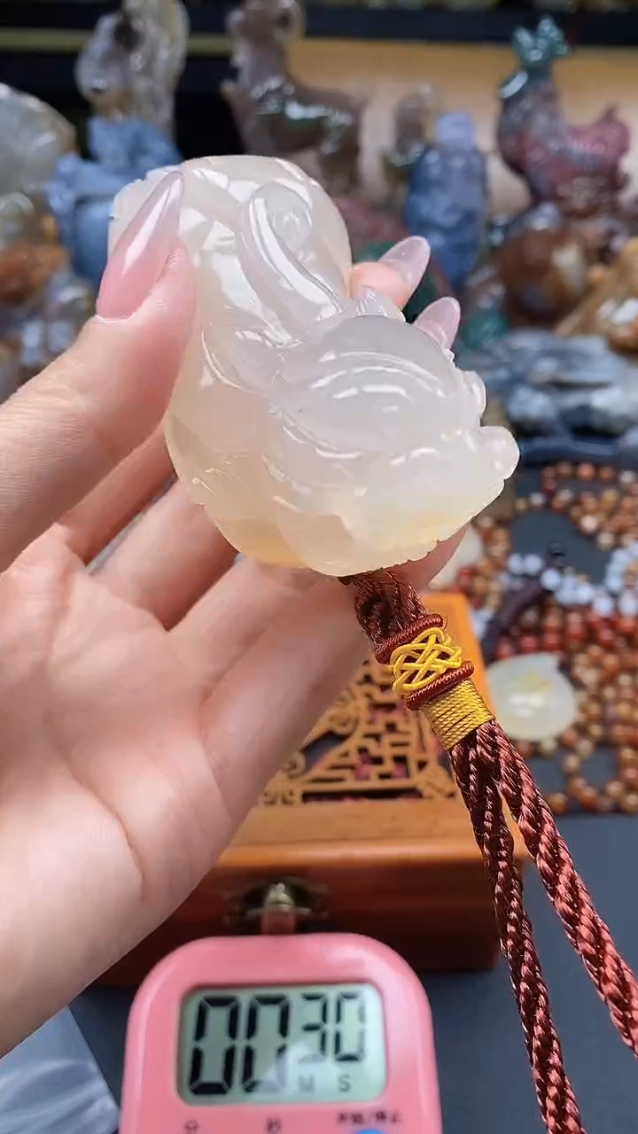 【闪购商品】玛瑙/玉髓颈饰未镶嵌dd