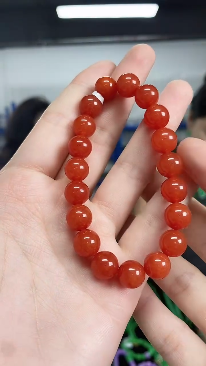 未镶嵌手串南红玛瑙闪购链接 多样性发其一颜色微差