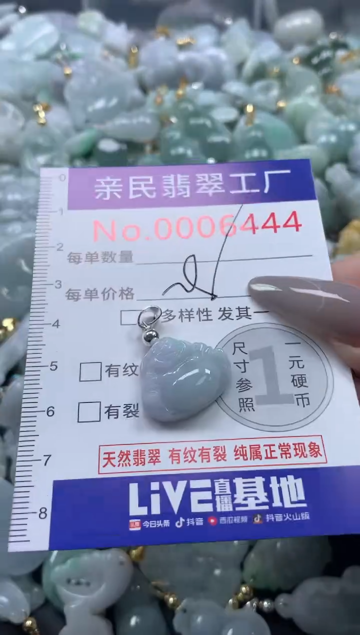 颈饰未镶嵌翡翠6444