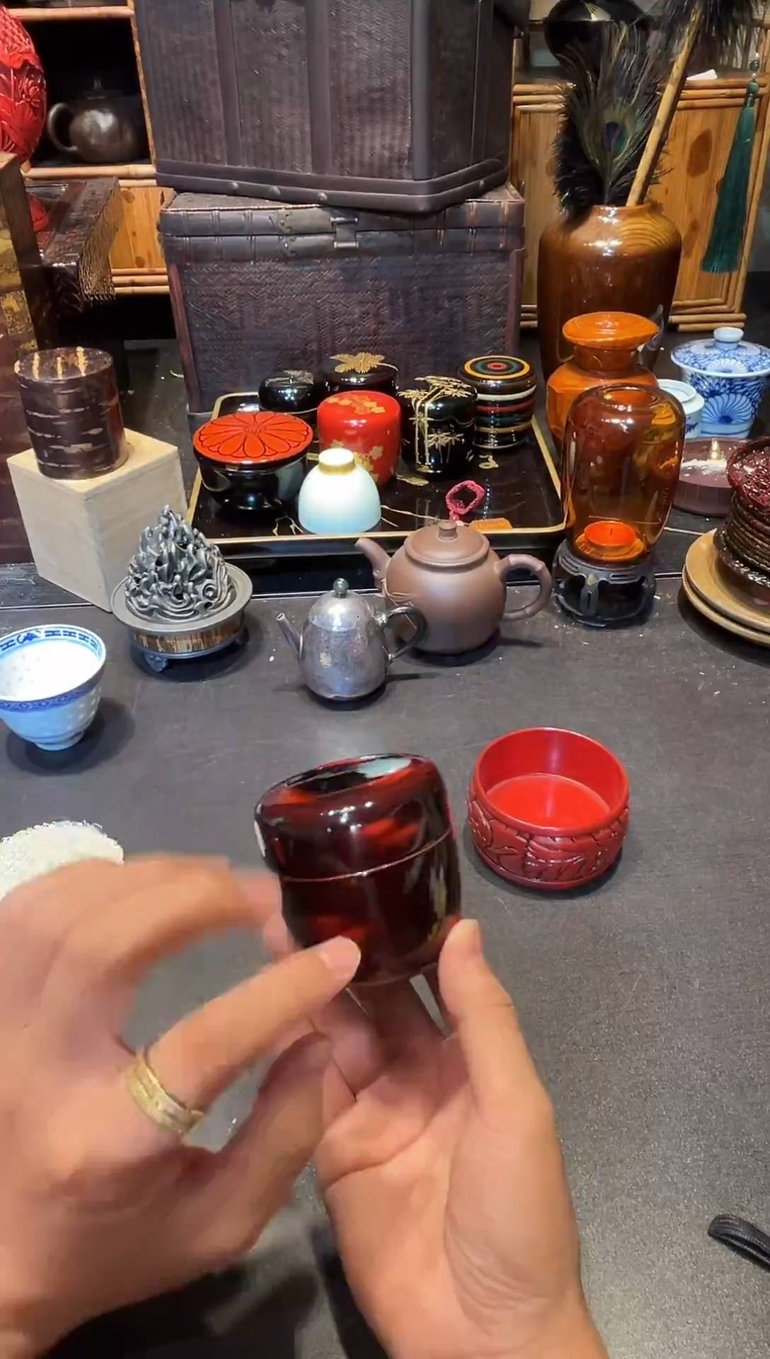 茶枣 大漆漆器大漆漆器大漆漆器