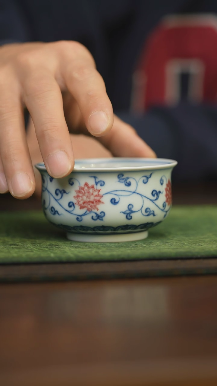 【闪购商品】杯柴窑青花破价福利