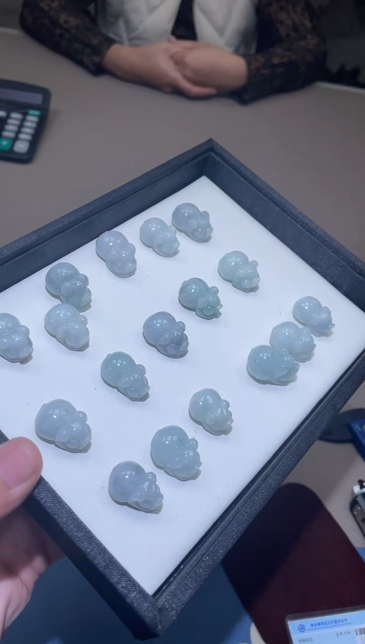 未镶嵌手链翡翠挂件 拍一发一